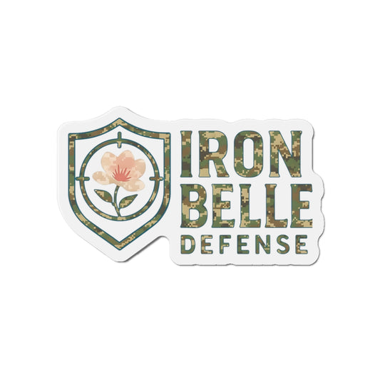Iron Belle Defense Die-Cut Magnets