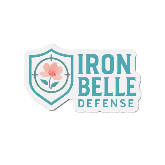 Iron Belle Defense Die-Cut Magnets