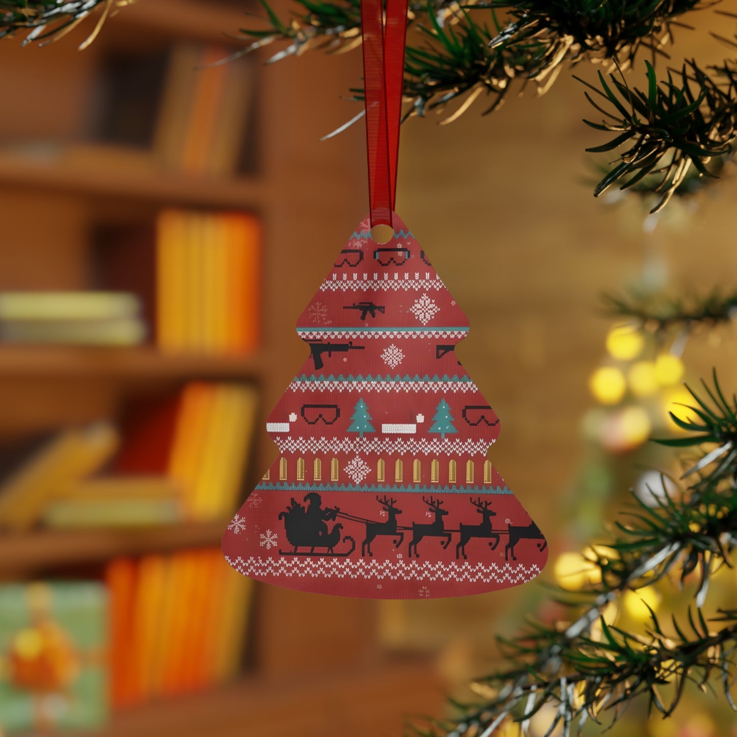 Iron Belle Defense Metal Ornament