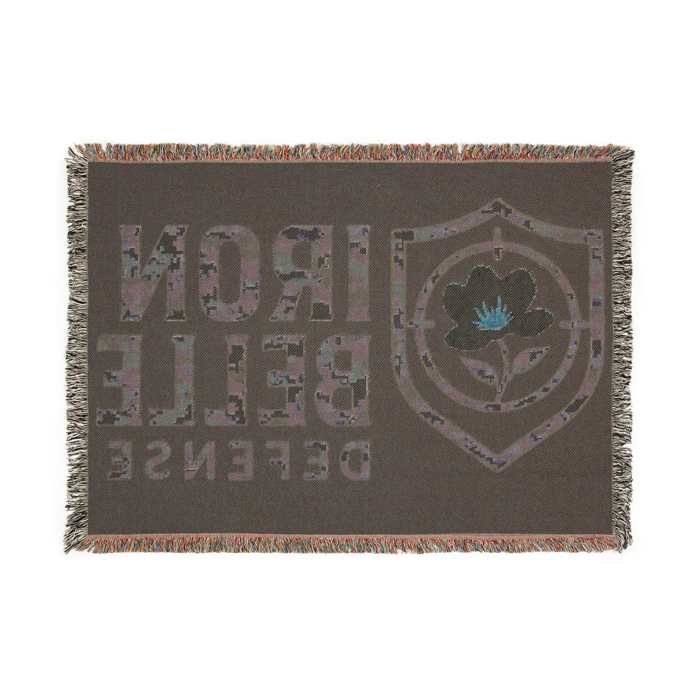 Iron Belle Defense Woven Blanket