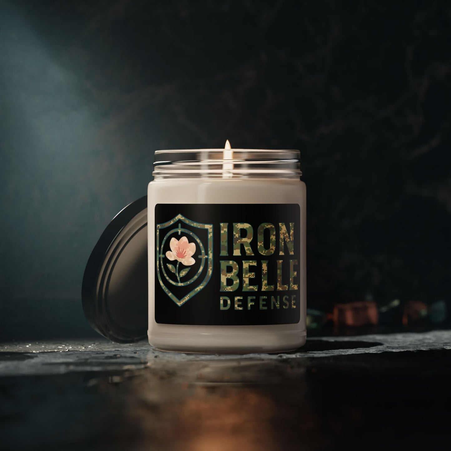 Iron Belle Defense Scented Soy Candle — 9oz Candle