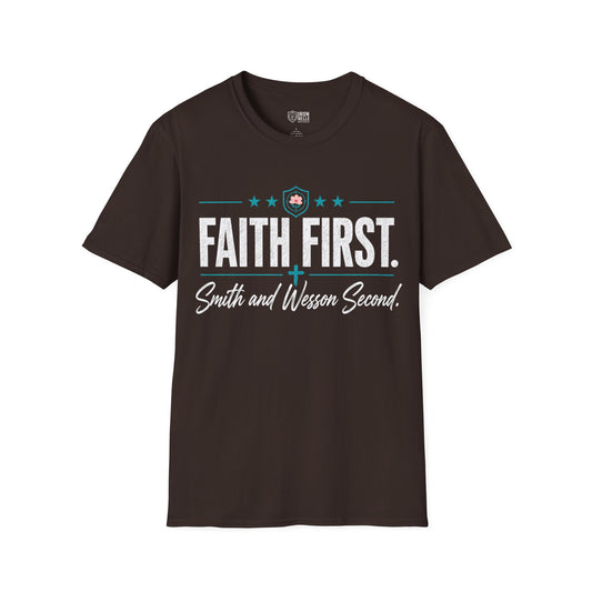 Faith First Smith and Wesson Second Tee
