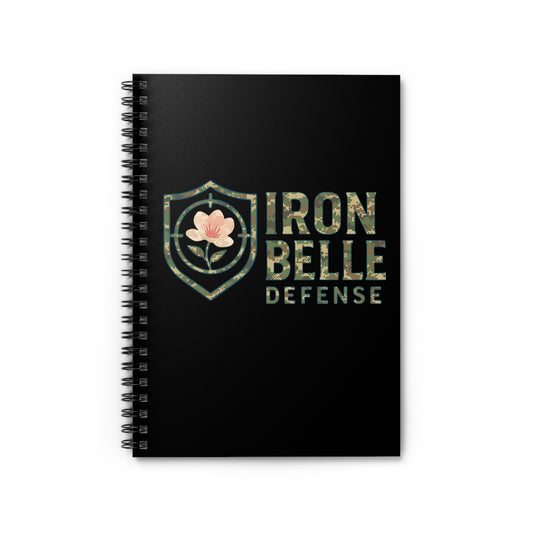 Camo Iron Belle Defense Spiral Notebook