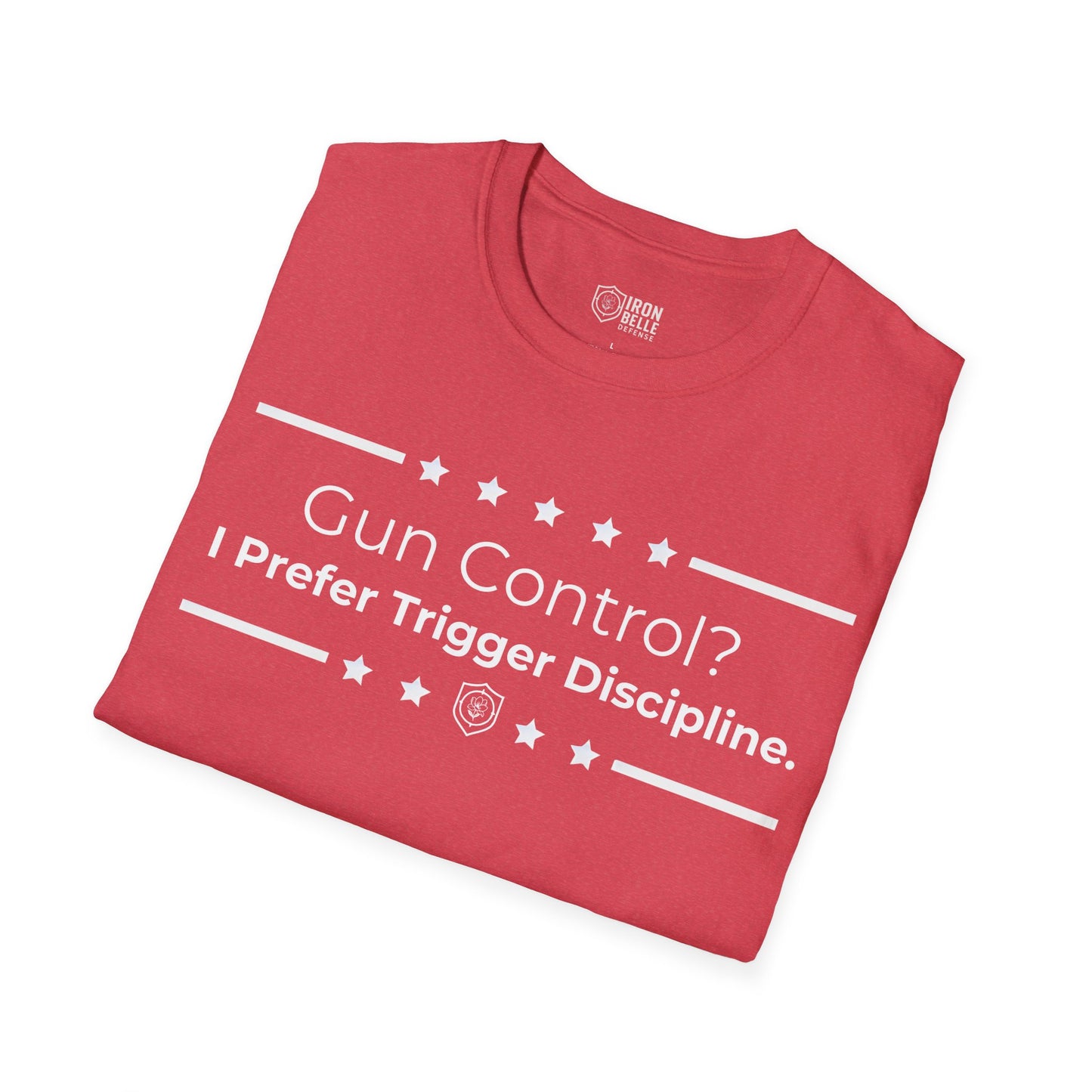 Gun Control? Unisex Softstyle T-Shirt