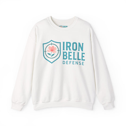 Turquoise Iron Belle Defense Unisex Crewneck Sweatshirt