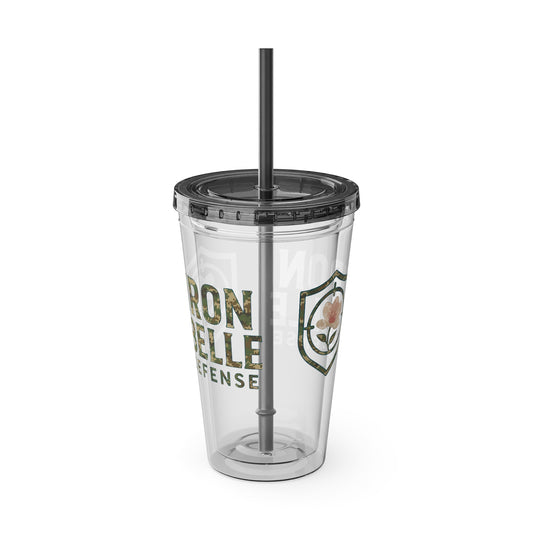 Camo Iron Belle Defense Tumbler – 16oz