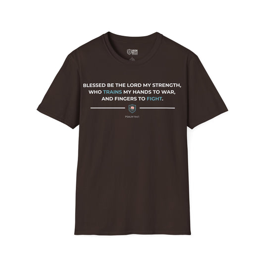 Blessed Be the Lord My Rock Iron Belle Defense Tee
