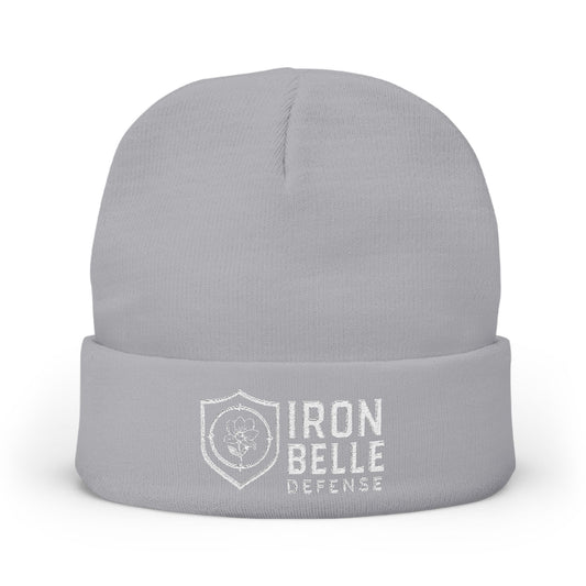Iron Belle Defense Embroidered Knit Beanie
