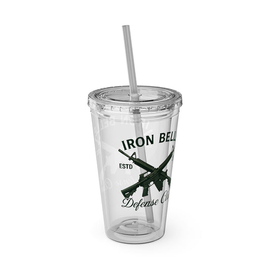 Iron Belle Defense Black Crest Tumbler – 16oz