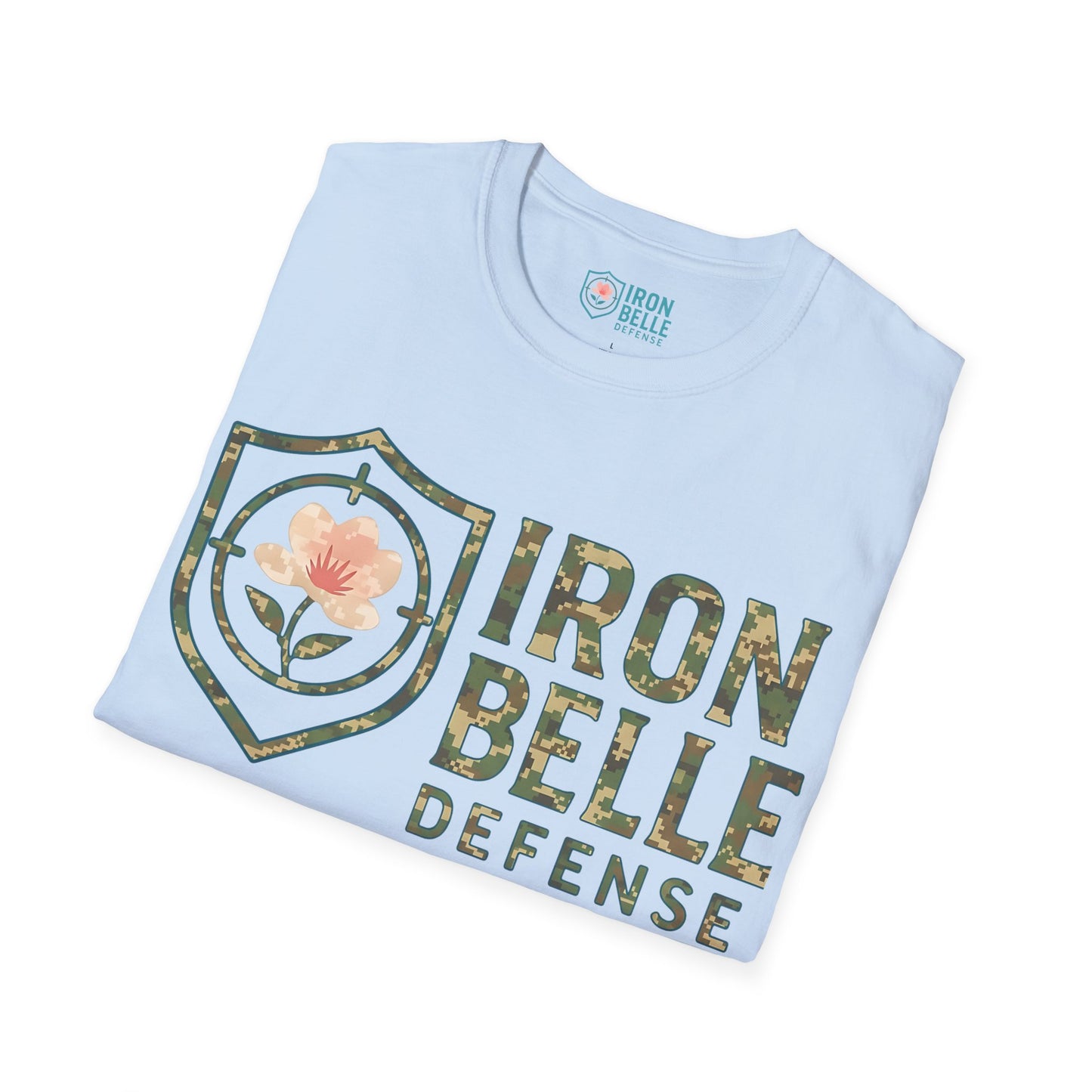 Camo Iron Belle Defense Crest Tee