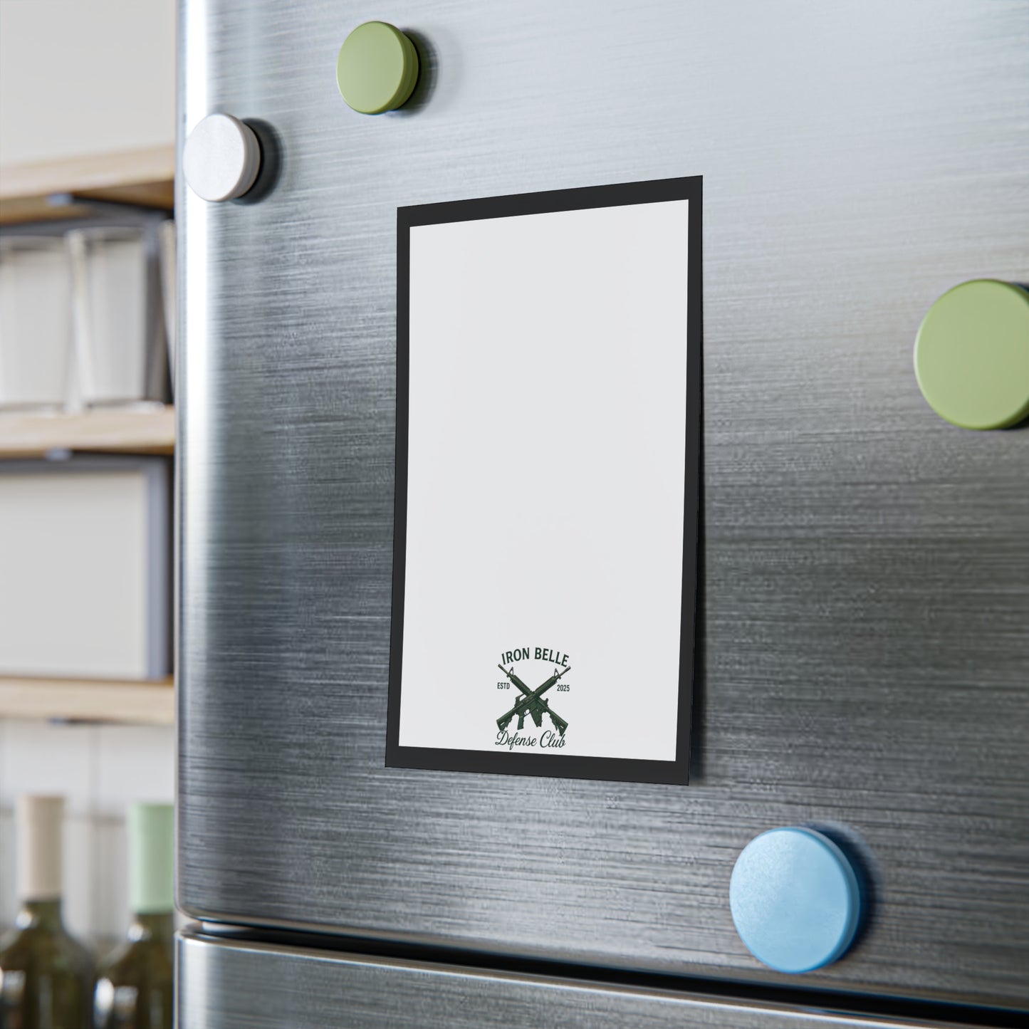 Iron Belle Defense Black Crest Note Pad