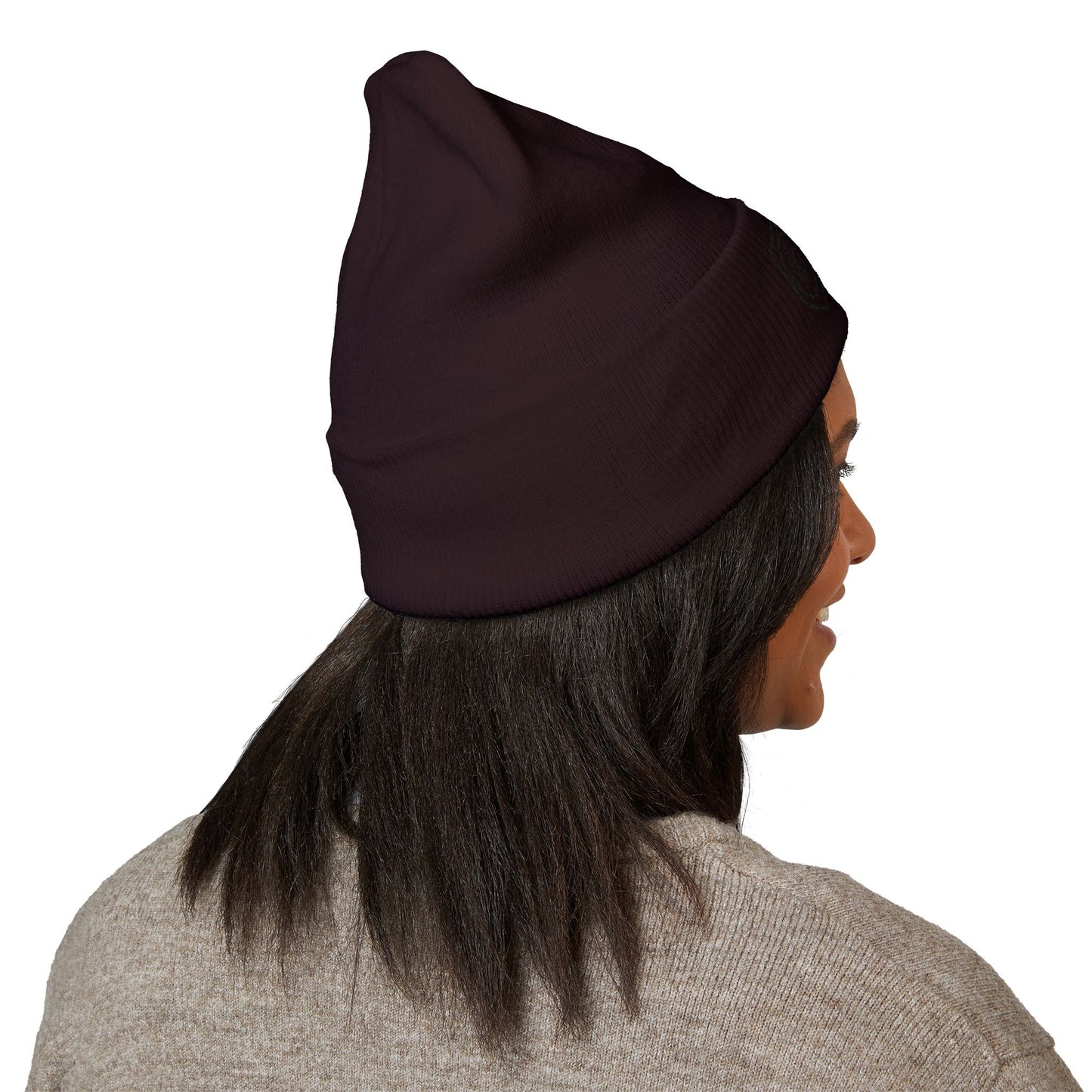 Embroidered Iron Belle Defense Cuffed Beanie