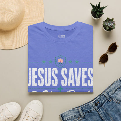 Jesus Saves I Stay Ready Tee