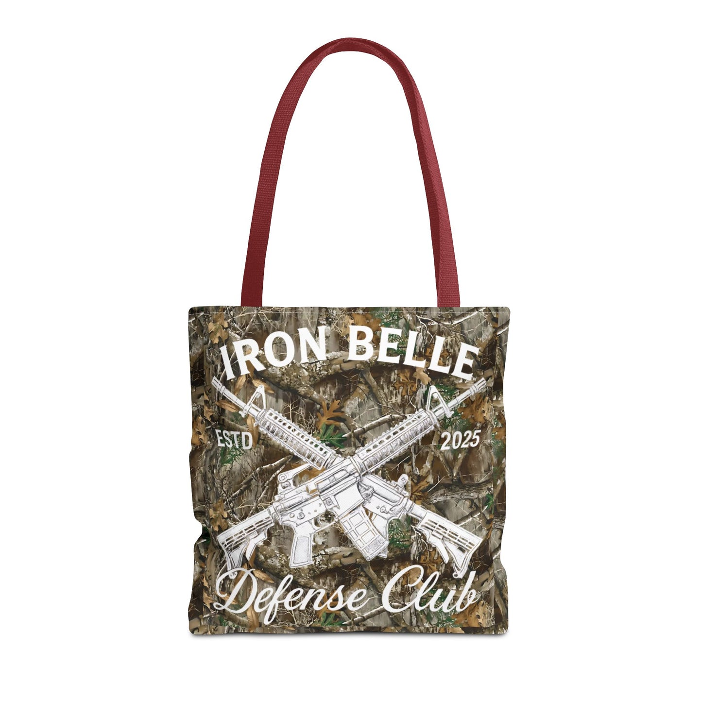 Forest Camo All-Over Print Tote Bag