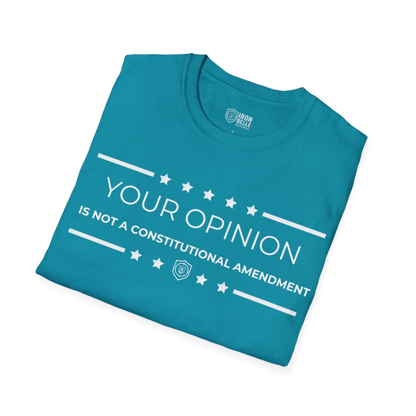 Your Opinion is Not a Constitutional Amendment Unisex Softstyle T-Shirt