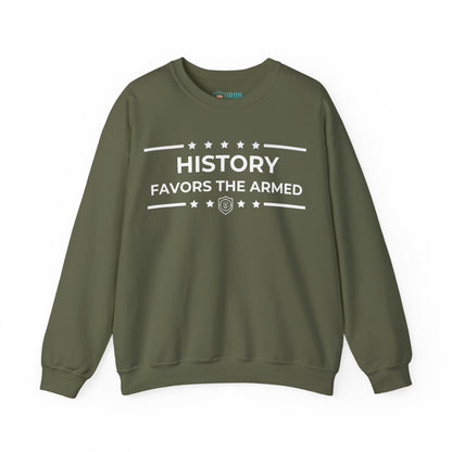 History Favors the Armed Iron Belle Defense Unisex Crewneck Sweatshirt