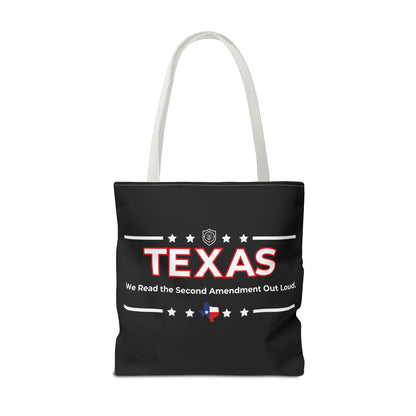 Texas:We Read the 2nd Amendment Out Loud Tote Bag