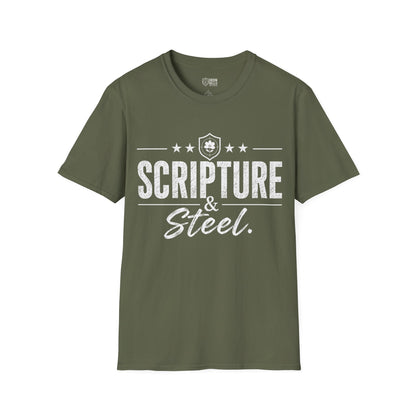 Scripture & Steel Tee