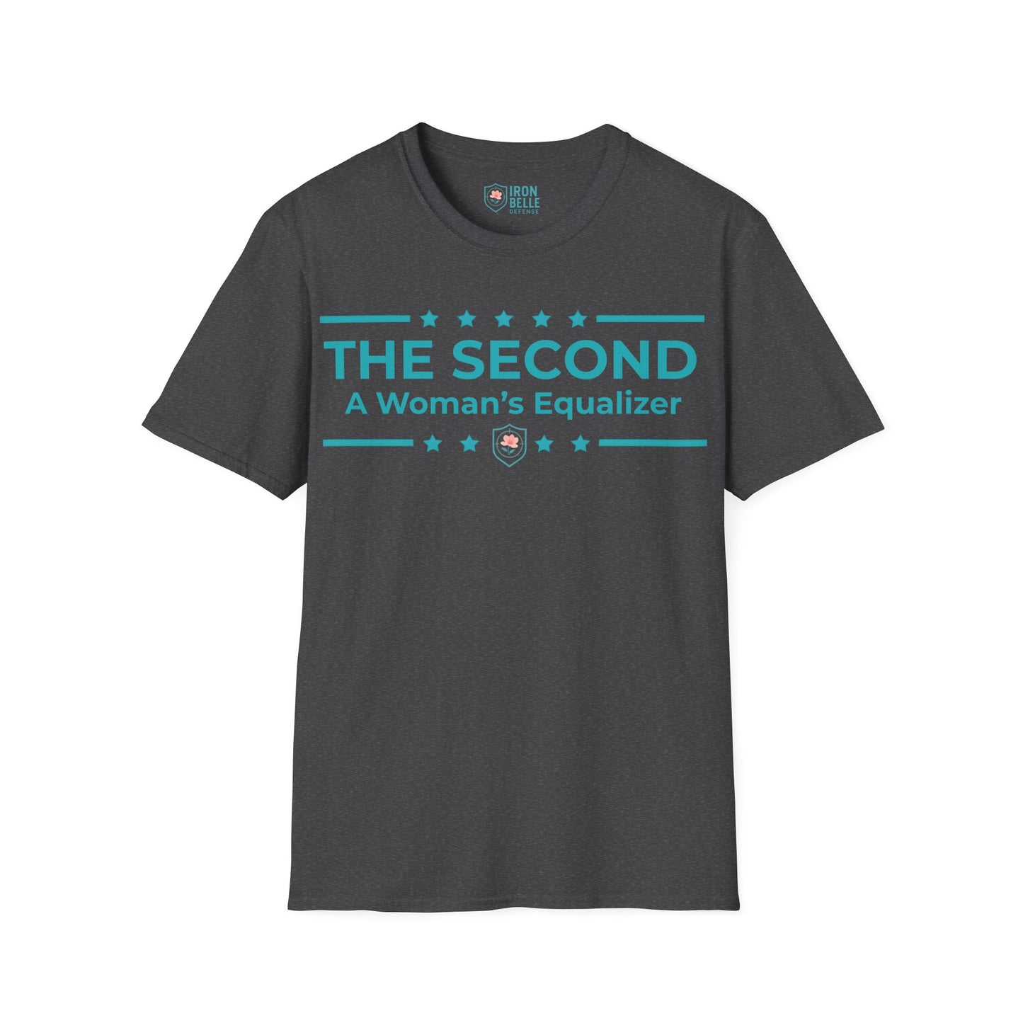 The Second: A Woman’s Equalizer Iron Belle Defense Tee