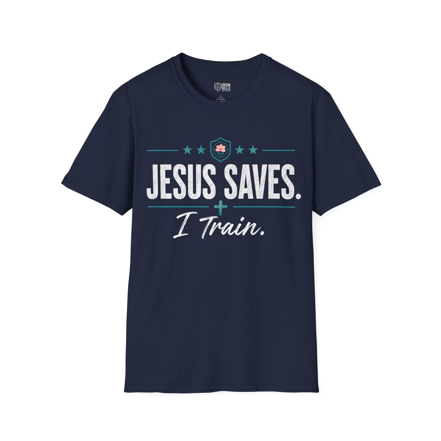 Jesus Saves I Train Tee