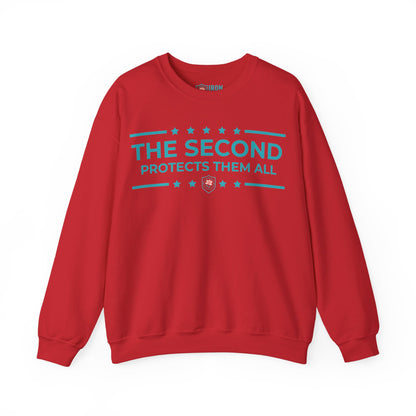 The Second: Protects Them All Iron Belle Defense Unisex Crewneck Sweatshirt