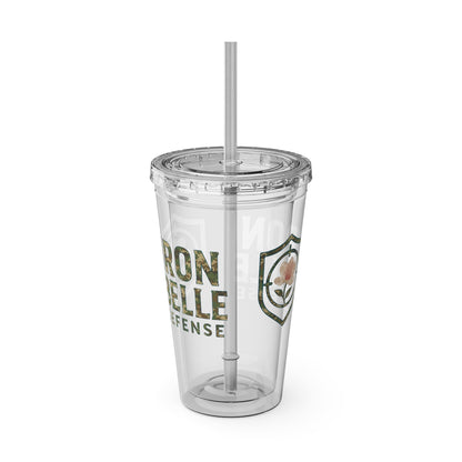 Camo Iron Belle Defense Tumbler – 16oz