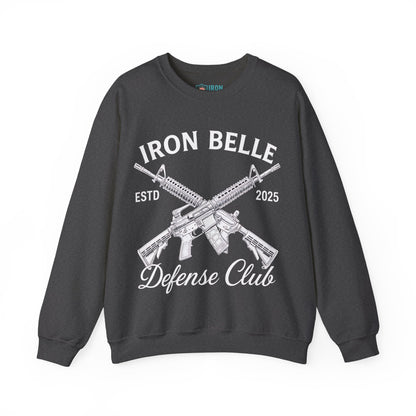 Iron Belle Defense White Crest Unisex Crewneck Sweatshirt