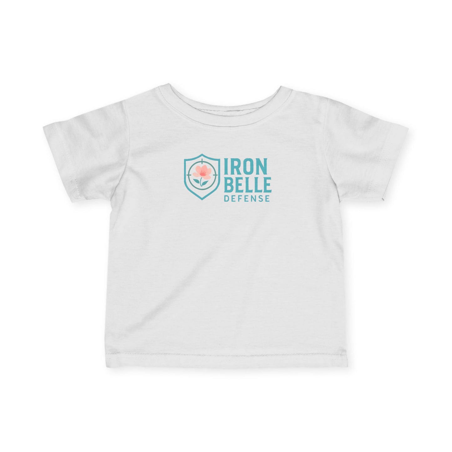 Infant Turquoise Iron Belle Defense Tee