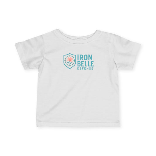 Infant Turquoise Iron Belle Defense Tee