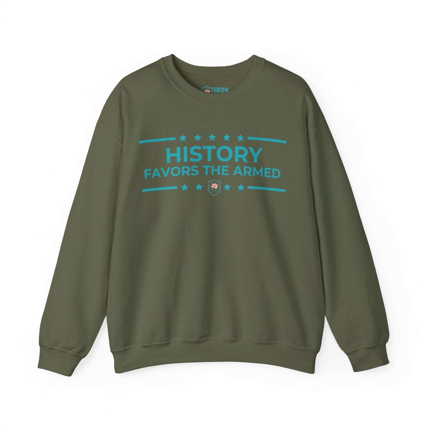 History Favors the Armed Iron Belle Defense Unisex Crewneck Sweatshirt