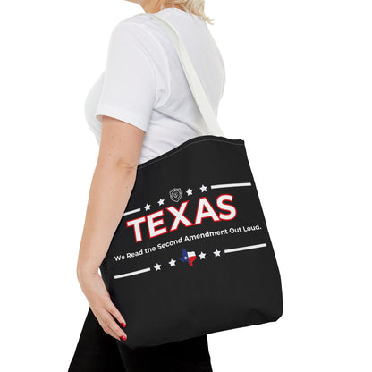 Texas:We Read the 2nd Amendment Out Loud Tote Bag