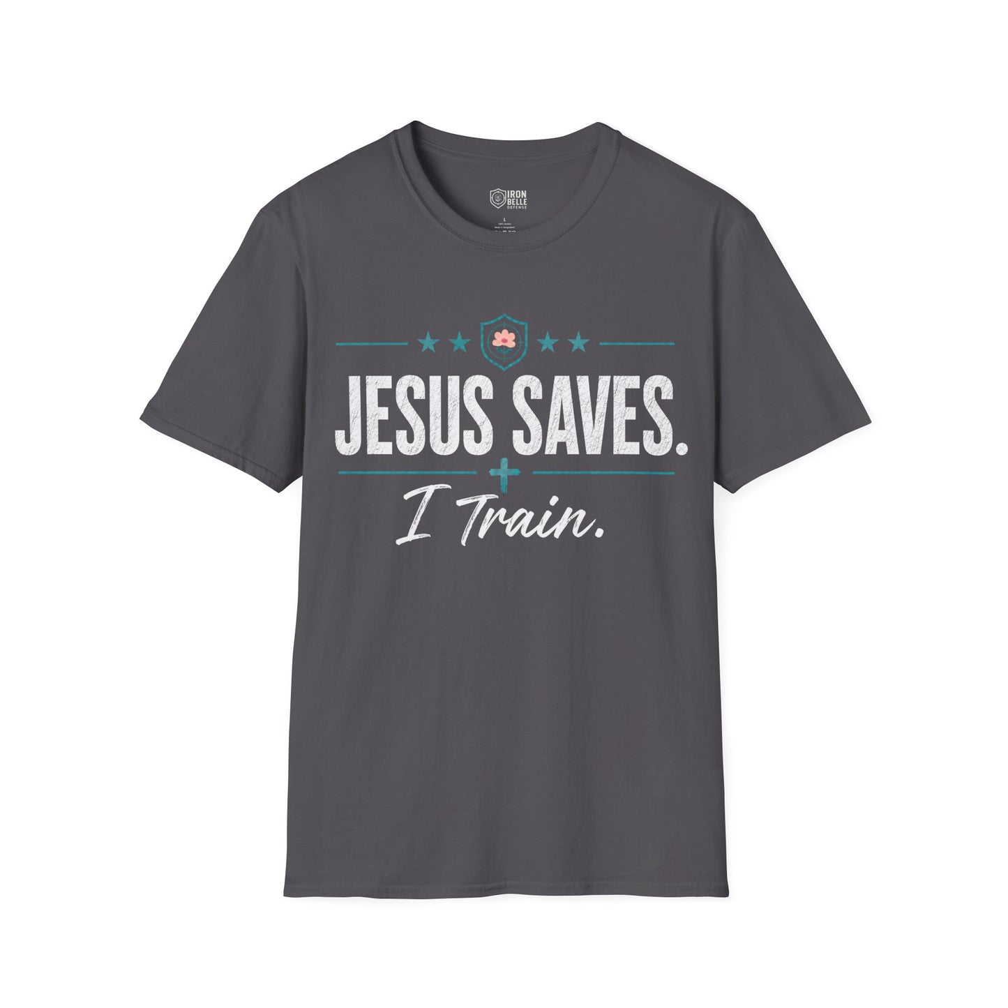 Jesus Saves I Train Tee