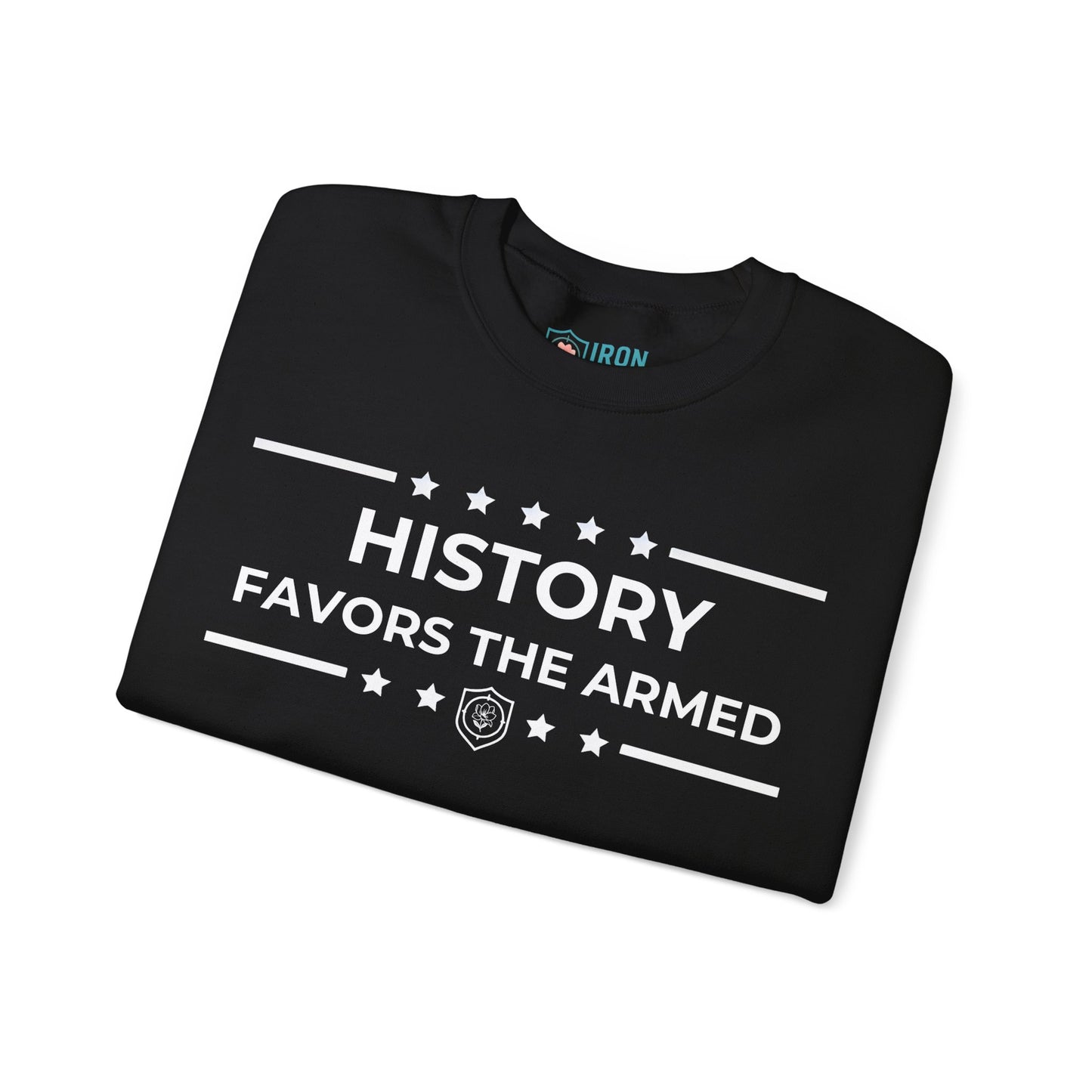 History Favors the Armed Iron Belle Defense Unisex Crewneck Sweatshirt