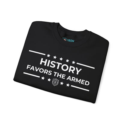 History Favors the Armed Iron Belle Defense Unisex Crewneck Sweatshirt