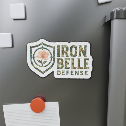 Iron Belle Defense Die-Cut Magnets