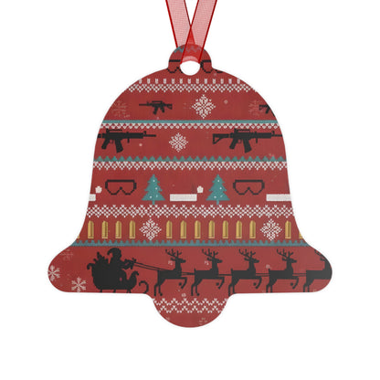 Iron Belle Defense Metal Ornament