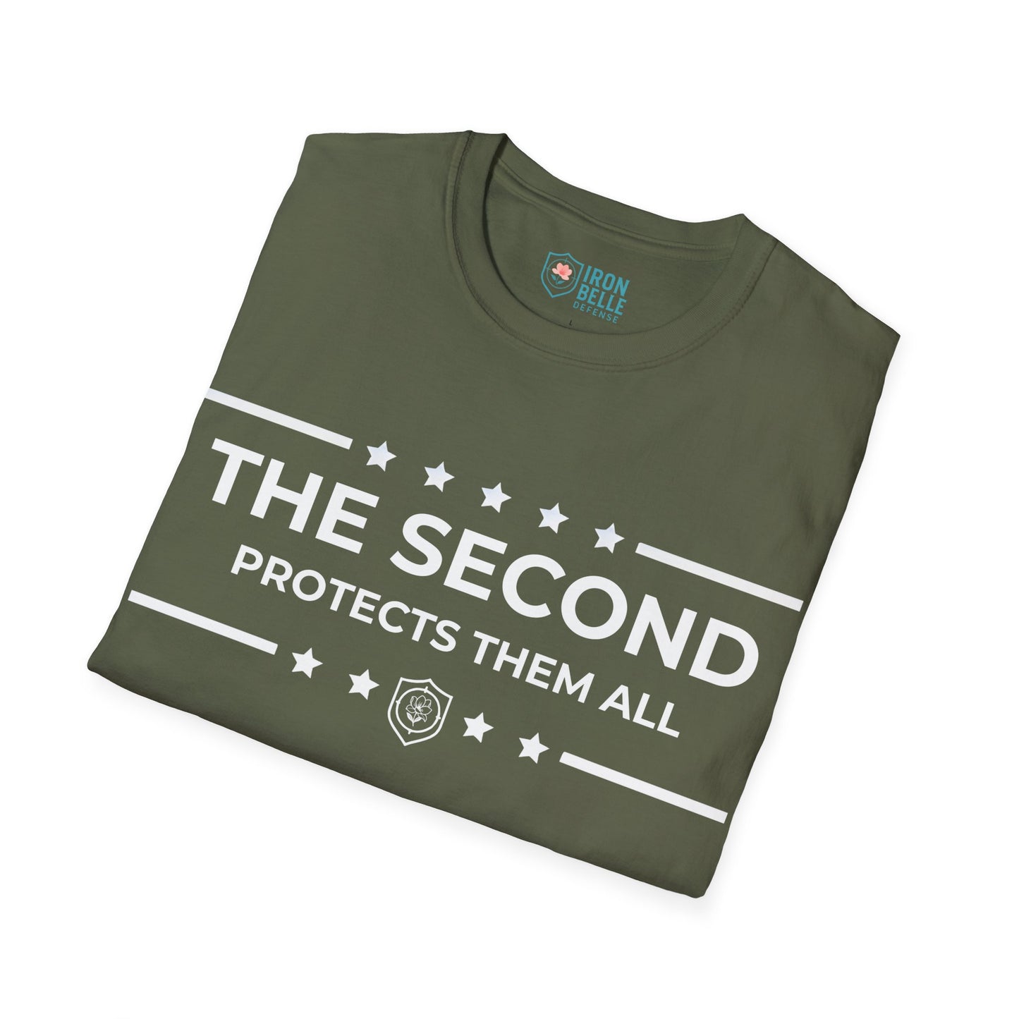 The Second Protects Them All Iron Belle Defense Tee