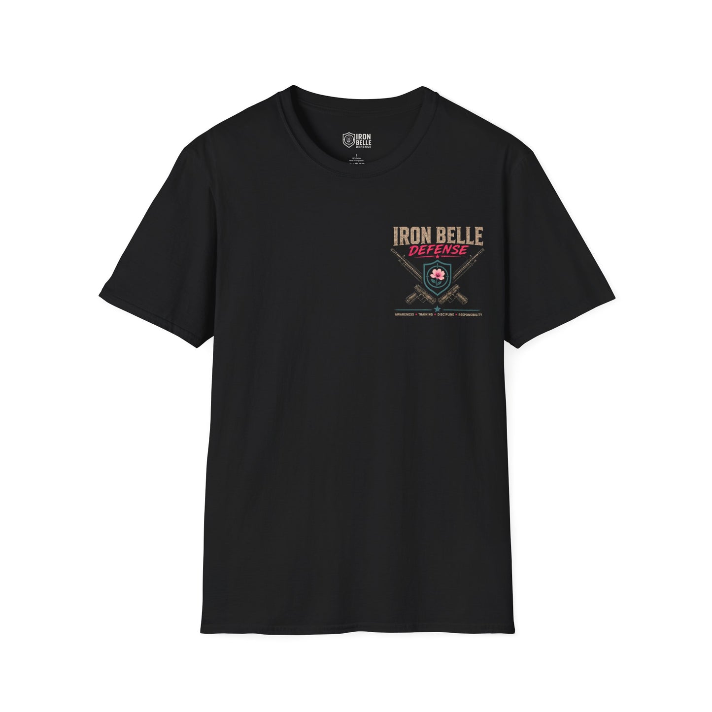 Iron Belle Defense "Train With Purpose" Unisex Softstyle T-Shirt