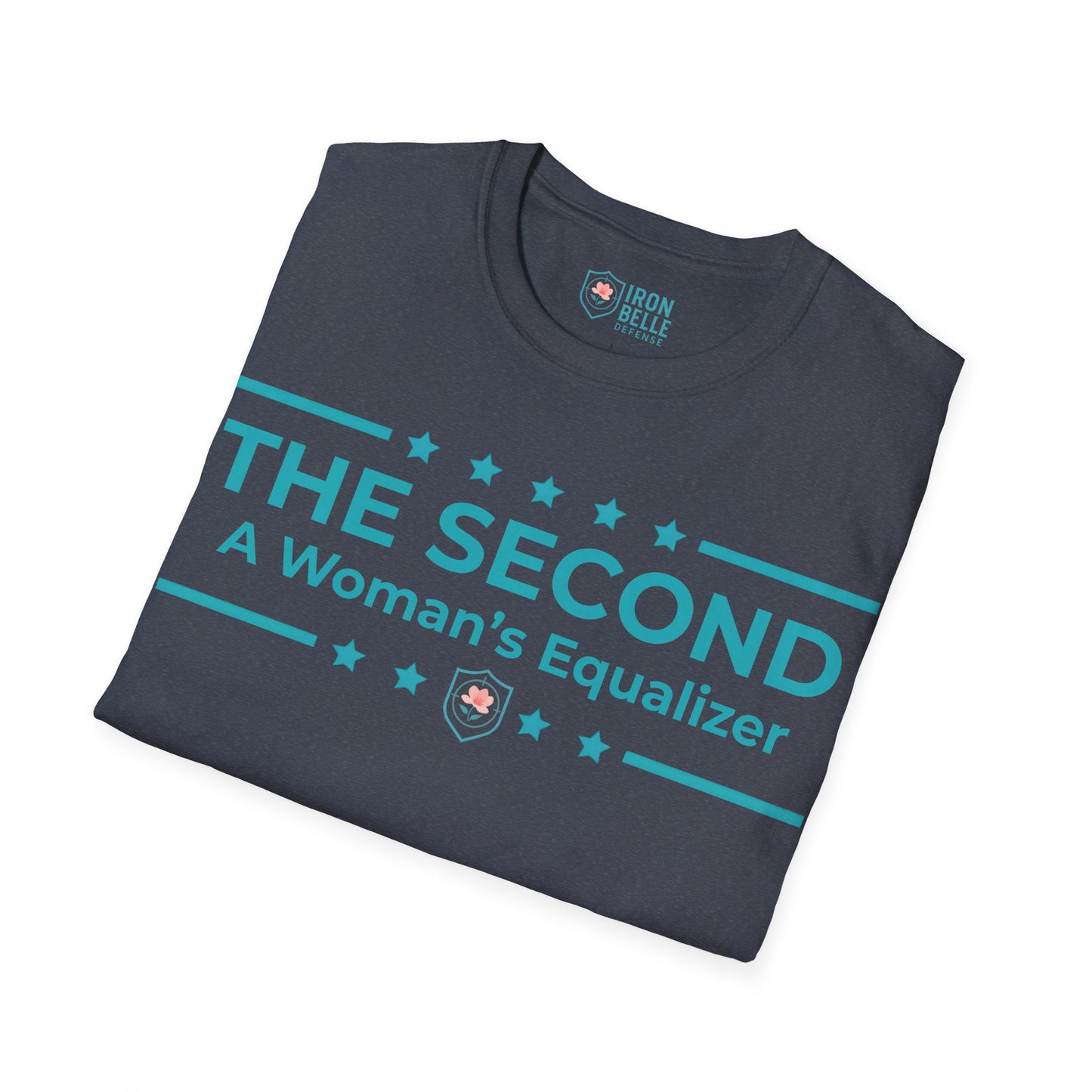 The Second: A Woman’s Equalizer Iron Belle Defense Tee