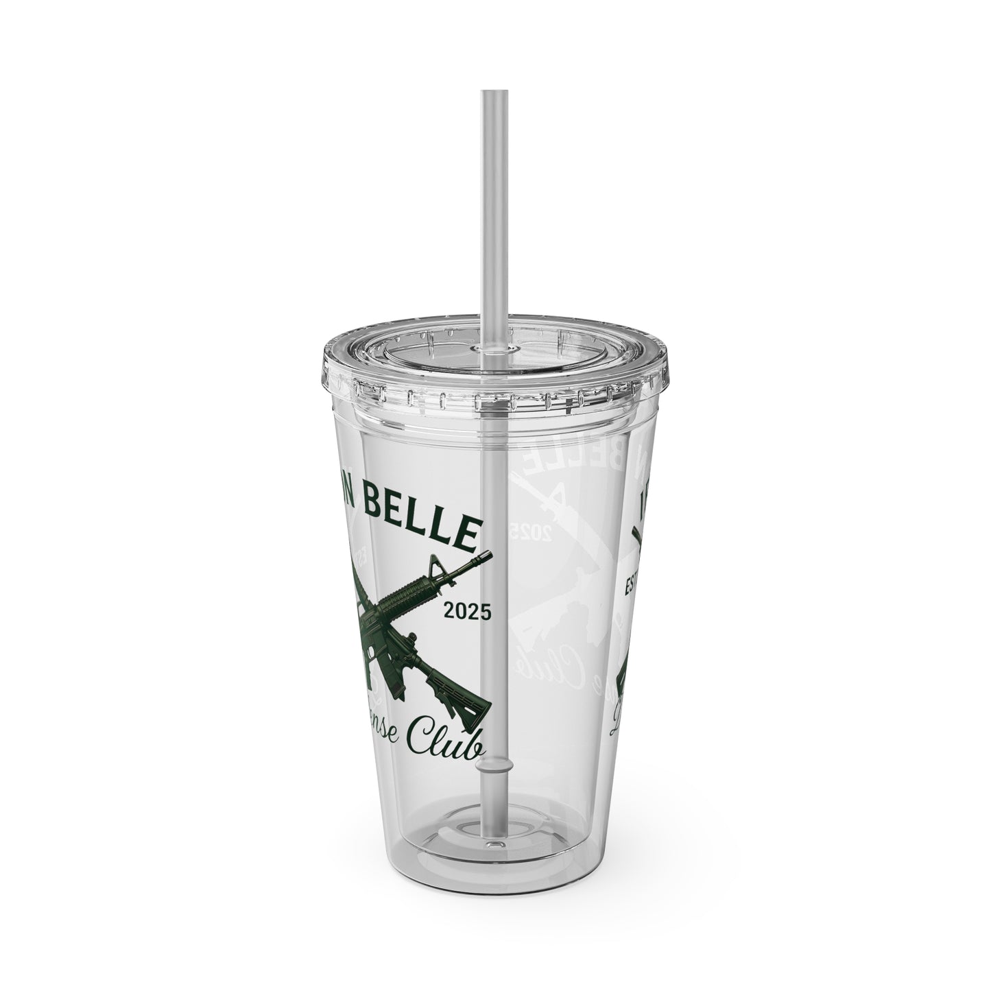 Iron Belle Defense Black Crest Tumbler – 16oz