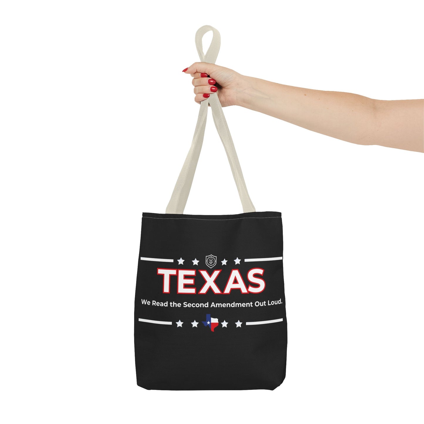 Texas:We Read the 2nd Amendment Out Loud Tote Bag
