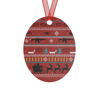 Iron Belle Defense Metal Ornament