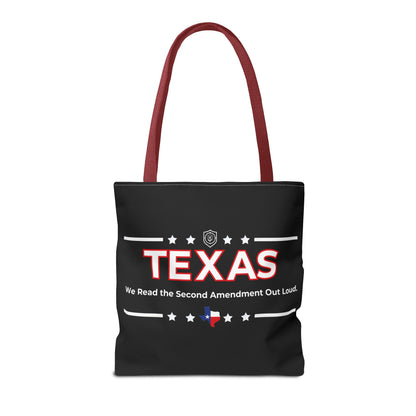 Texas:We Read the 2nd Amendment Out Loud Tote Bag