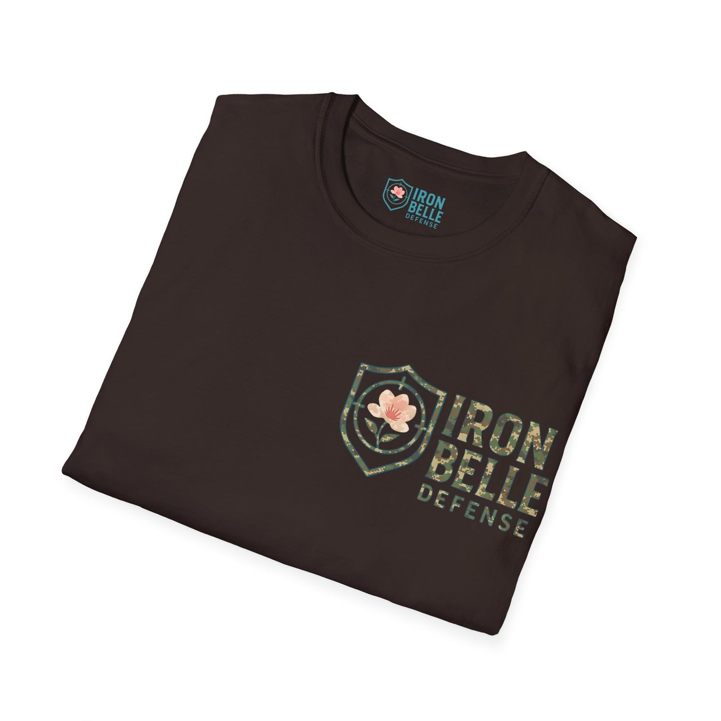 Camo Iron Belle Defense Crest Tee