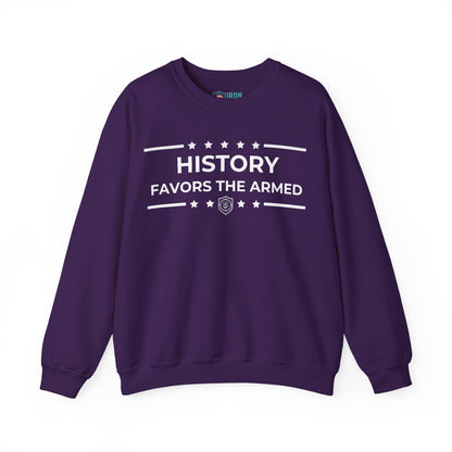 History Favors the Armed Iron Belle Defense Unisex Crewneck Sweatshirt