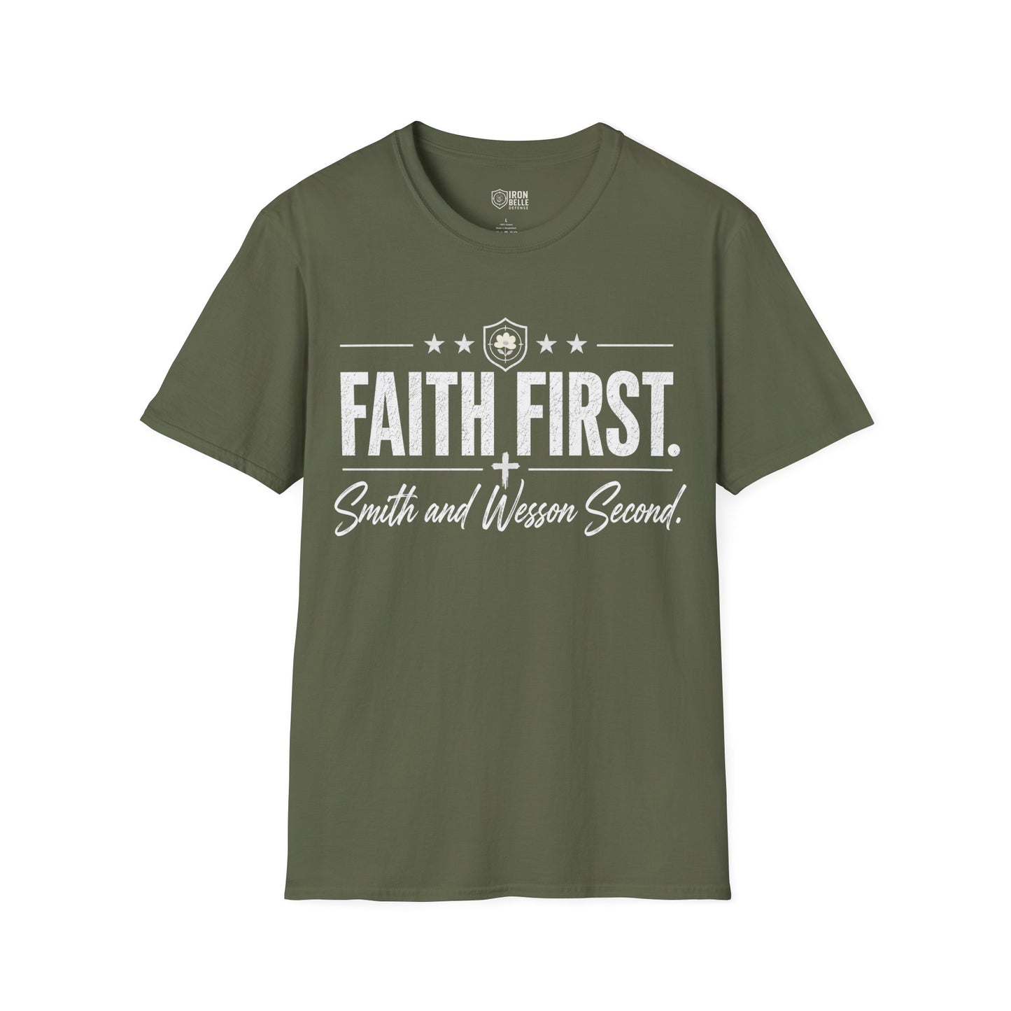 Faith First Smith and Wesson Second Tee