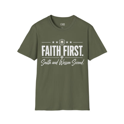 Faith First Smith and Wesson Second Tee