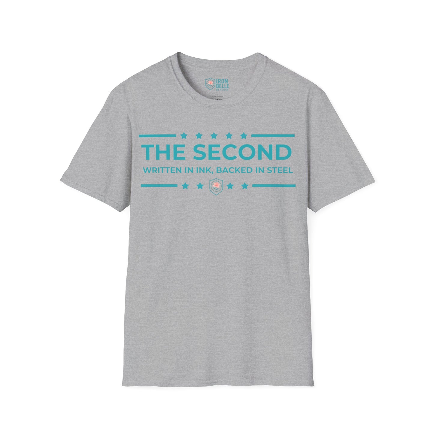 The Second: Written in Ink, Backed in Steel Iron Belle Defense Tee