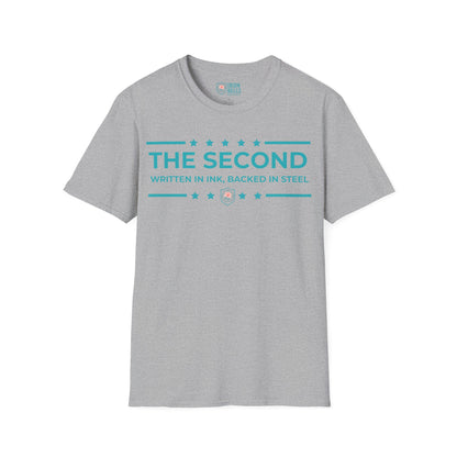 The Second: Written in Ink, Backed in Steel Iron Belle Defense Tee
