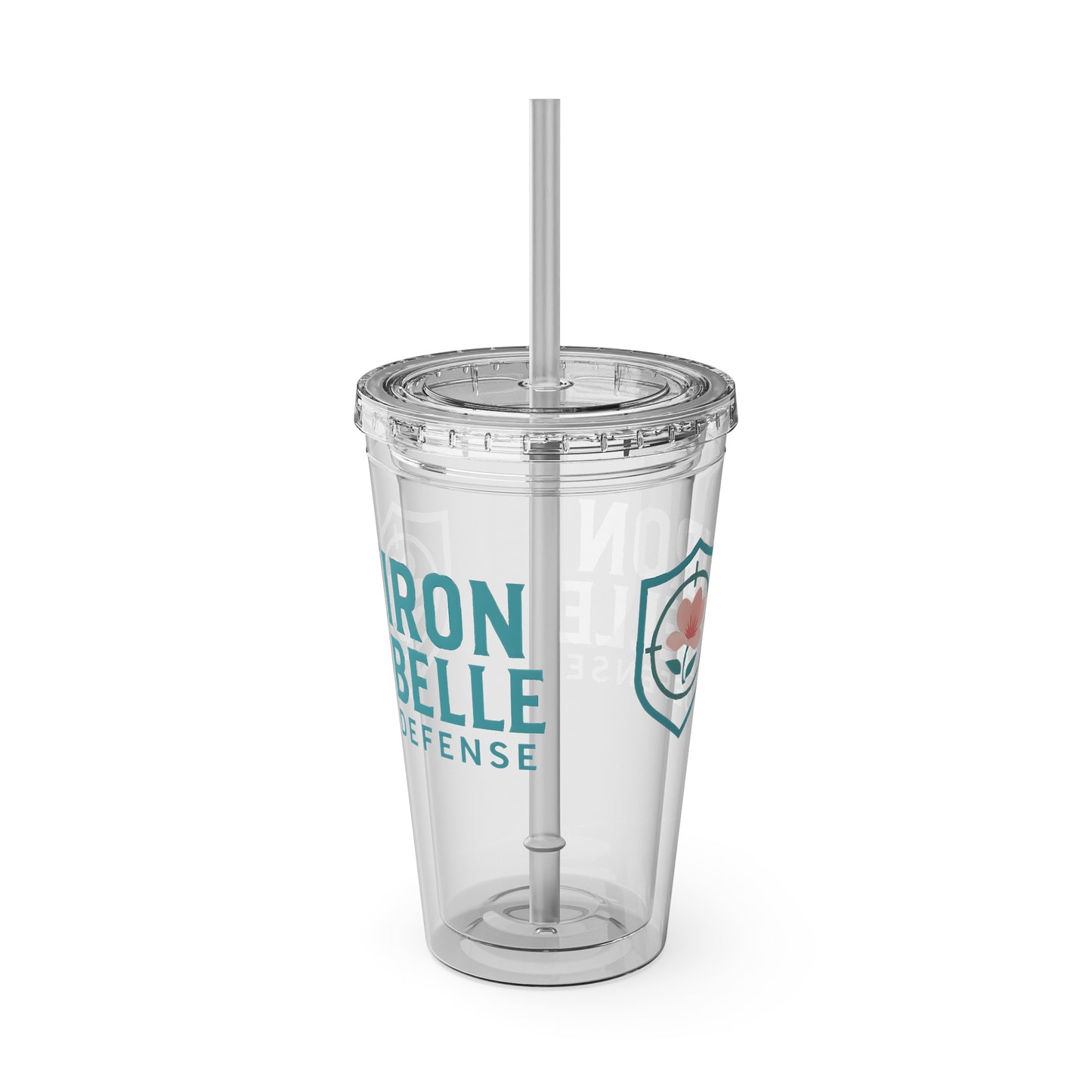 Turquoise Iron Belle Defense Tumbler – 16oz